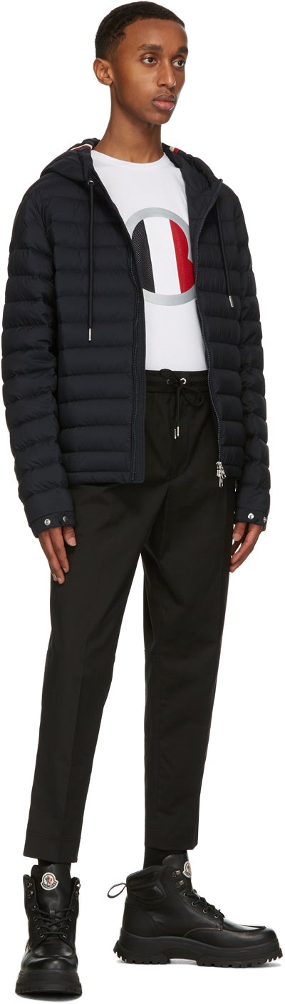 Moncler Navy Down Eus Jacket