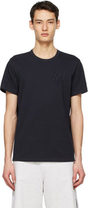 Moncler Navy Logo T-Shirt - T-shirt Moncler Navy Logo - Moncler Navy 로고 티셔츠