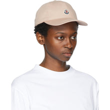 Moncler Pink Logo Baseball Cap