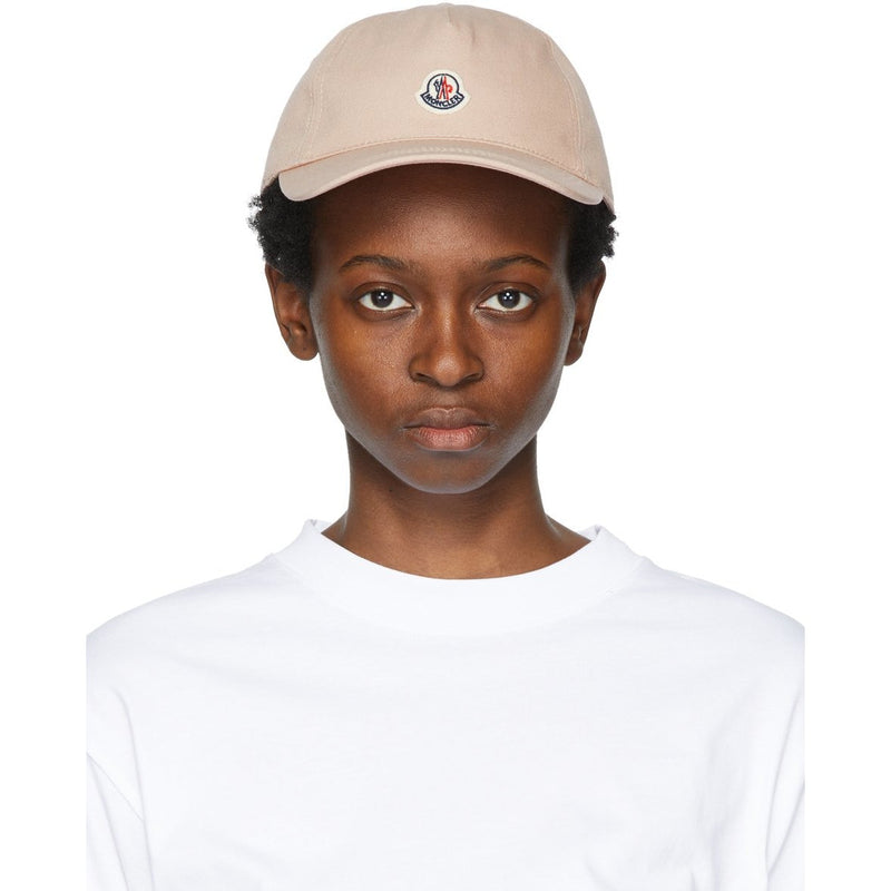 Moncler Pink Logo Baseball Cap – BlackSkinny