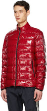 Moncler Red Down Agar Jacket