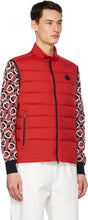 Moncler Red Down Gordes Vest