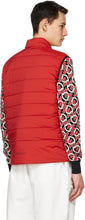 Moncler Red Down Gordes Vest