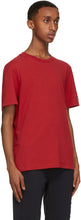 Moncler Red Logo Sleeve T-Shirt
