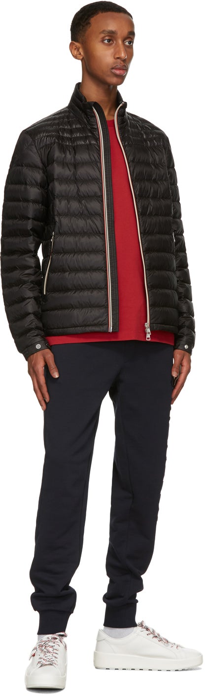 Moncler Red Logo Sleeve T-Shirt