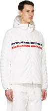 Moncler White Down Olargues Jacket