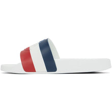 Moncler White Jeanne Slides