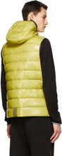 Moncler Yellow Down Lappe Vest