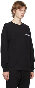 Moschino Black 3D Logo Sweatshirt