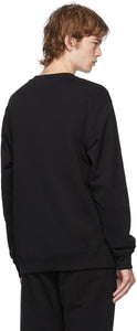 Moschino Black 3D Logo Sweatshirt