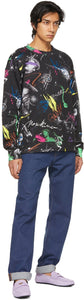 Moschino Black Galaxy Sweatshirt