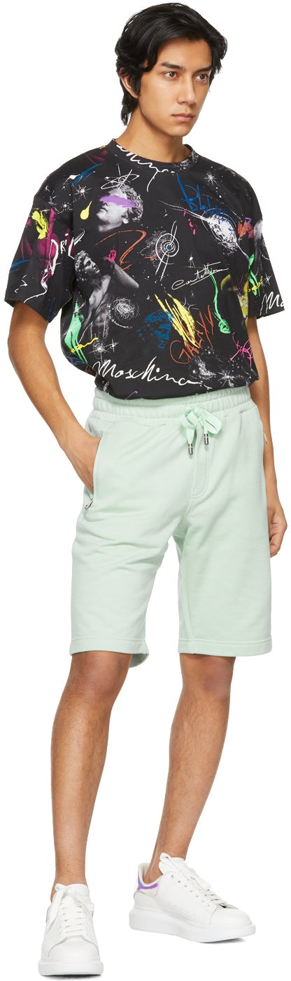 Moschino Black Galaxy T-Shirt