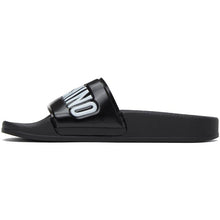 Moschino Black Logo Slides