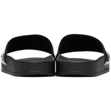 Moschino Black Logo Slides