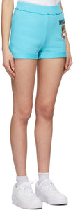 Moschino Blue Inside Out Teddy Bear Shorts