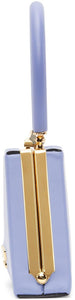 Moschino Blue Mini Frame Top Handle Bag