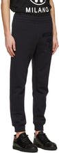 Moschino Navy Double Question Mark Lounge Pants