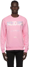 Moschino Pink 'Couture!' Sweatshirt - Moschino Pink 'Couture!' Sweat-shirt - Moschino Pink 'Couture!' 스웨트 셔츠