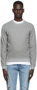 Moussy Vintage Grey MVM Authentic Sweatshirt - Sweat authentique Moussy Vintage Grey MVM - Moussy 빈티지 회색 MVM 정통 운동복