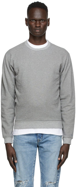 Moussy Vintage Grey MVM Authentic Sweatshirt - Sweat authentique Moussy Vintage Grey MVM - Moussy 빈티지 회색 MVM 정통 운동복