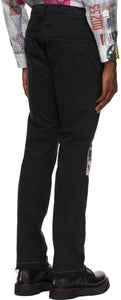Mr. Saturday Black Patchwork Jeans