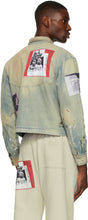 Mr. Saturday Blue Denim Paint Splatter Jacket
