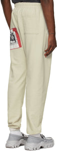 Mr. Saturday Off-White Patchwork Lounge Pants