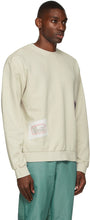 Mr. Saturday Off-White Patchwork Sweatshirt