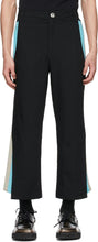 NAMESAKE Black Flare Hurst Trousers - Pantalon Noir Black Flare Hurt - 검은 색 플레어가 바지에 이름을 쓴다