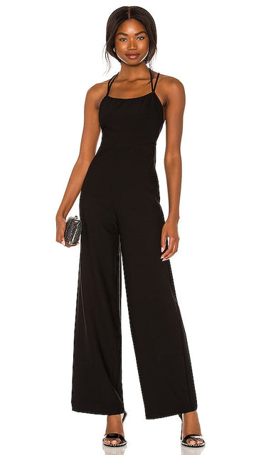 NBD Jared Jumpsuit in Black Combinaison nbd jared en noir NBD Jared连身裤穿着黑色