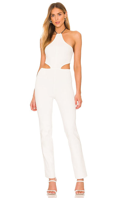 NBD Kylo Jumpsuit in White NBD Kylo Jumpsuit en blanc NBD Kylo连身裤穿着白色