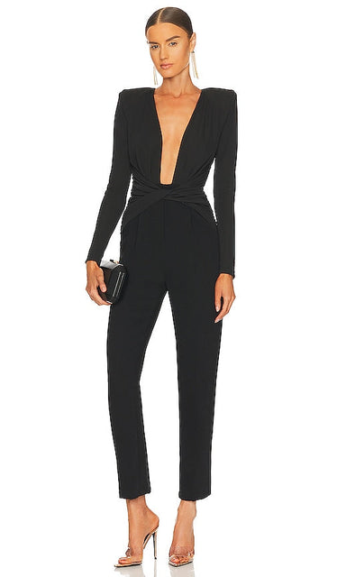 NBD Tamara Jumpsuit in Black NBD Tamara Jumpsuit en noir NBD塔玛拉连身裤穿着黑色