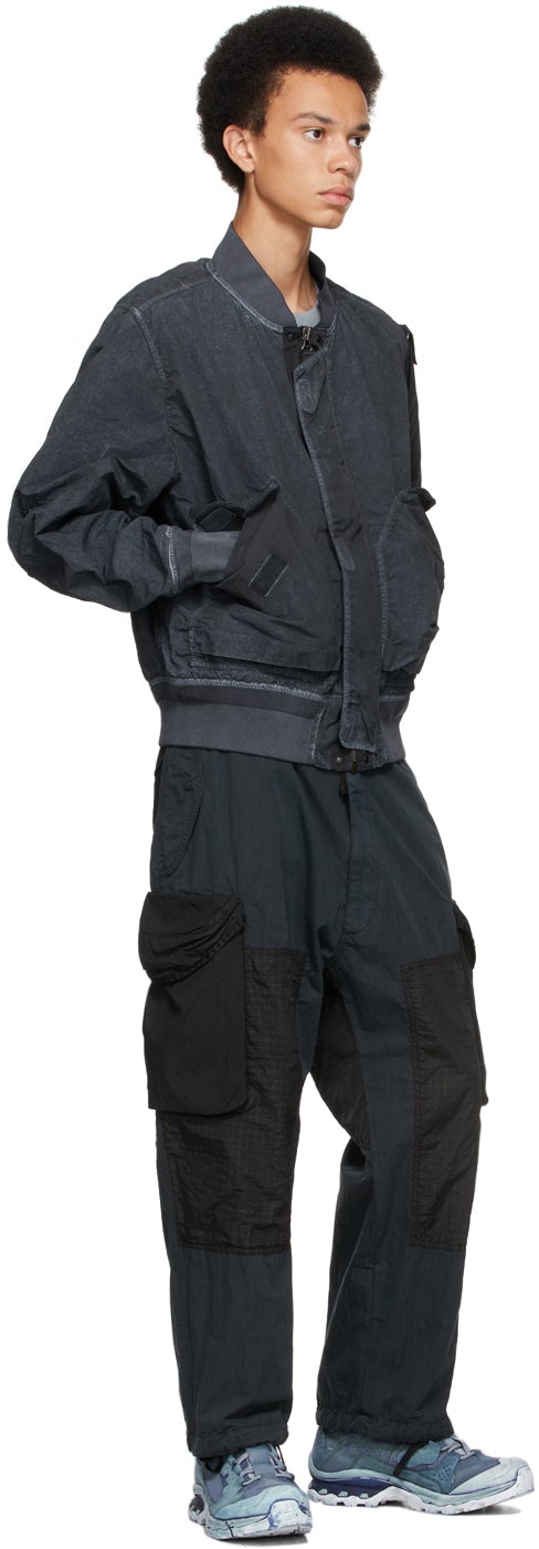 NEMENÂ® Black Bates Bomber Jacket