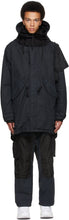NEMENÂ® Black Fishtail Parka - Nemen® Black Fishtail Parka - Nemen® ® 검은 색 Fishtail Parka.