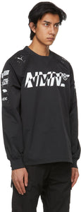 NEMENÂ® Black Puma Edition Tech Crewneck Sweatshirt