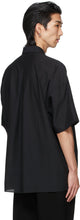 N.Hoolywood Black Half Short Sleeve Shirt
