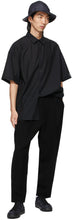 N.Hoolywood Black Half Short Sleeve Shirt