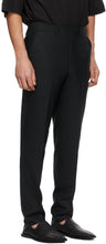 N.Hoolywood Black Slim Tapered Trousers