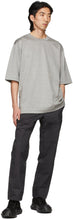 N.Hoolywood Grey Half Sleeve T-Shirt
