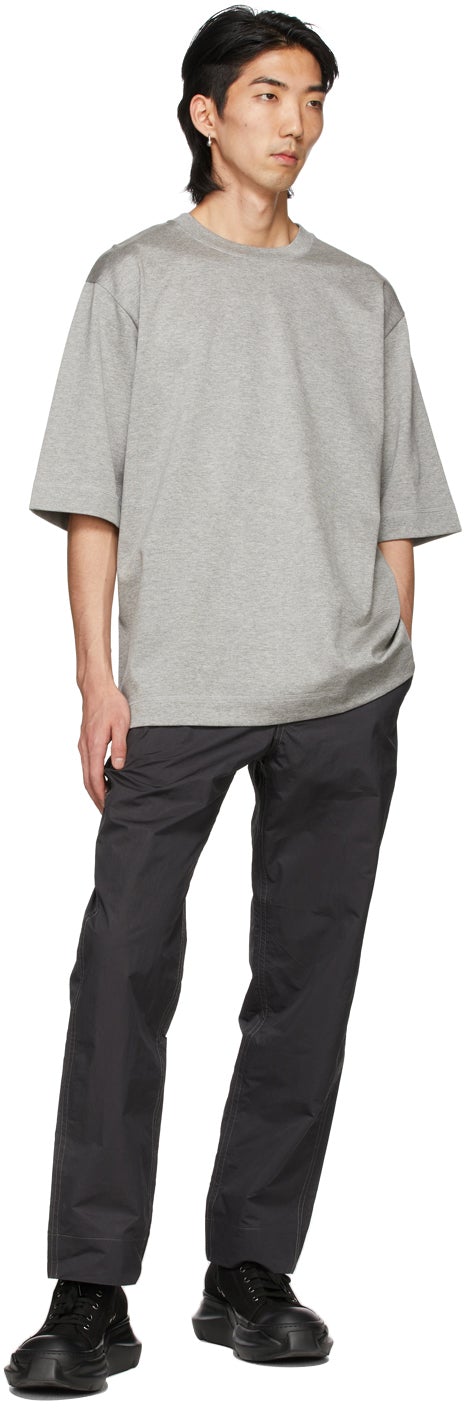 N.Hoolywood Grey Half Sleeve T-Shirt