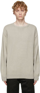Nanamica Beige 7G Sweatshirt - Sweat-shirt nanamica beige 7g - 나노미카 베이지 7g 스웨터