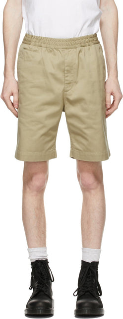 Nanamica Beige Easy Chino Shorts - Nanamica Beige Easy Chino Shorts - Nanamica Beige Easy Chino Shorts.