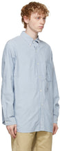 Nanamica Blue Wind Shirt