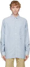 Nanamica Blue Wind Shirt - Chemise de vent bleu nanamica - 나노미카 푸른 바람 셔츠