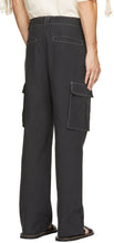 Nanushka Black Poplin Nolan Cargo Pants