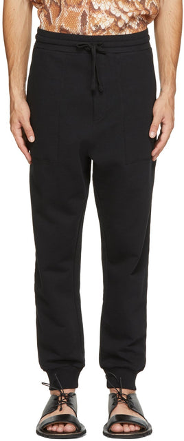 Nanushka Black Shay Lounge Pants - Pantalon Nanushka Black Shay Lounge - Nanushka Black Shay 라운지 바지