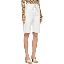 Nanushka White Denim Hadi Shorts