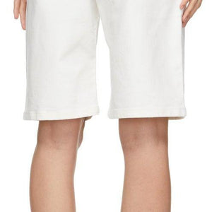 Nanushka White Denim Hadi Shorts