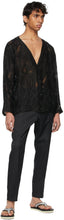 Needles Black Twill Lounge Pants