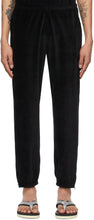 Needles Black Velour Zipped Lounge Pants - Pantalon de salon zippé à aiguilles en velours noir - 바늘 블랙 벨벳 지퍼 라운지 바지